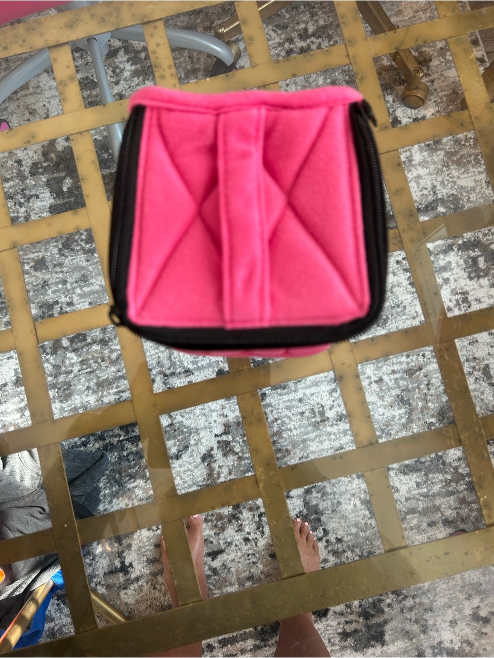 Pink Compact Essential Oil Case
